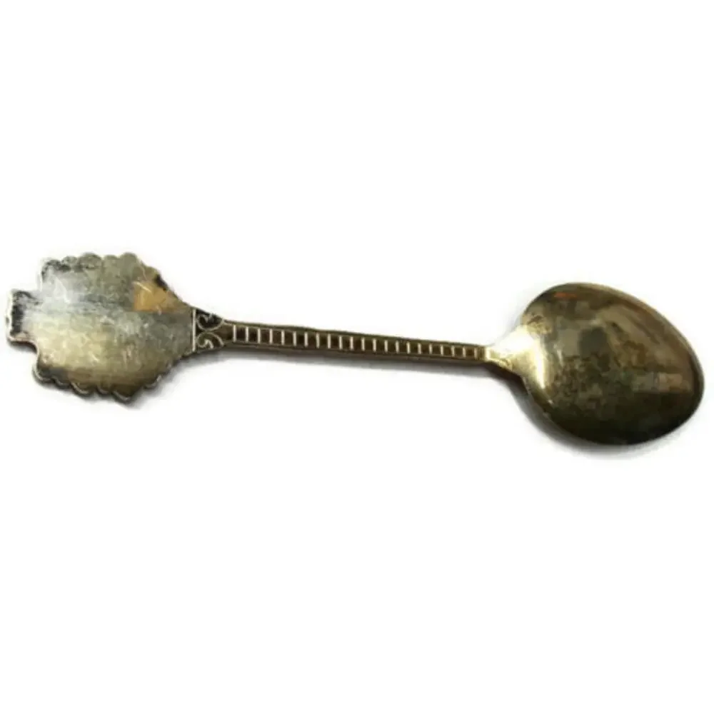 Royal Wedding Vintage Souvenir Collector Spoon Silver Plated Diana Charles - Picture 8 of 10